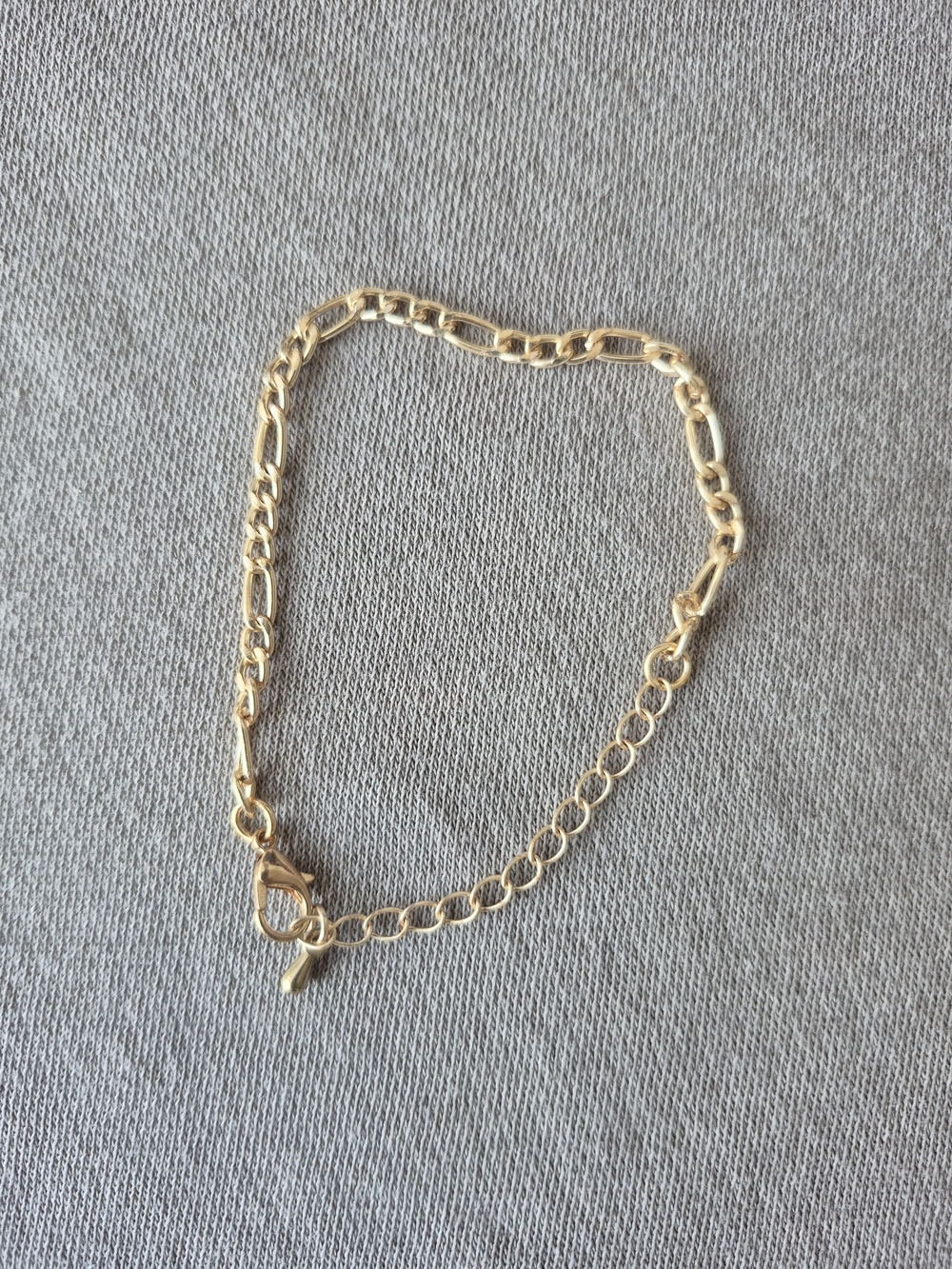 Gold Figaro Chain Bracelet - Women's Fashion Jewelry